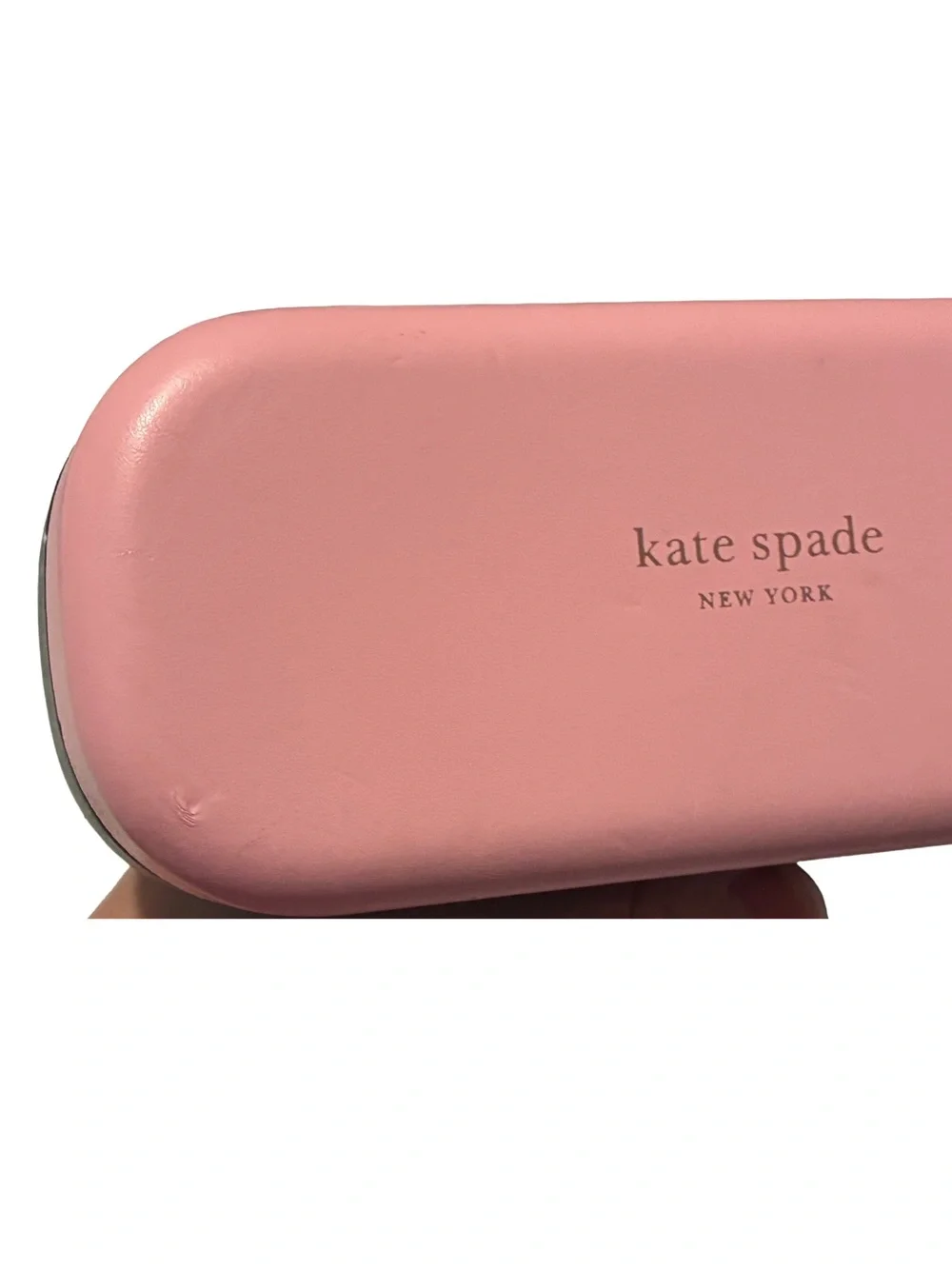 Kate Spade New York Pink Hard Shell Eyeglasses Case